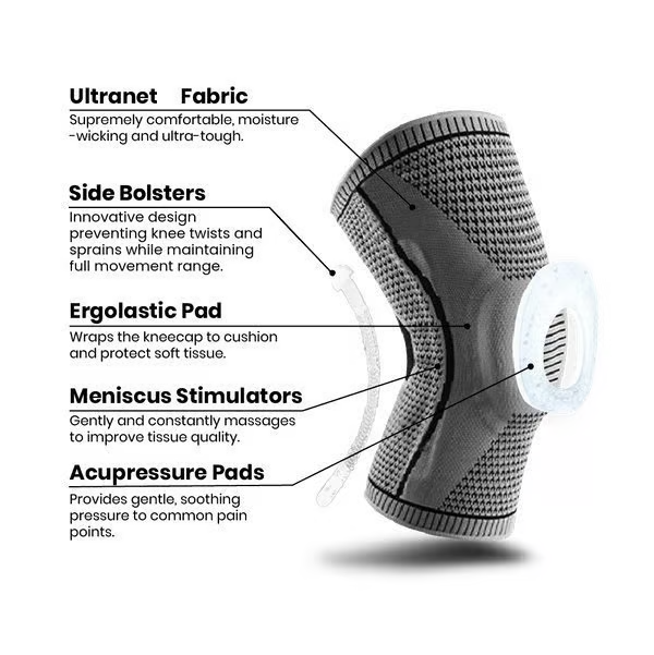 Kalsten | FlexiKnee Compression Brace – Supportive Knee Brace for Pain, Swelling & Stiffness
