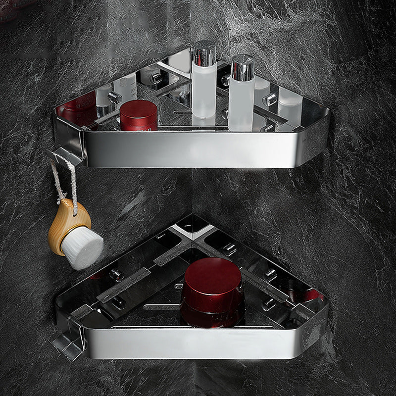 Kalsten | Contemporary Stainless Steel Bathroom Shelf 2-piece Bathroom Accessory Set