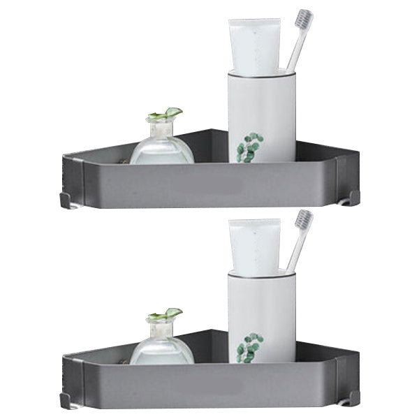 Kalsten | Contemporary Stainless Steel Bathroom Shelf 2-piece Bathroom Accessory Set