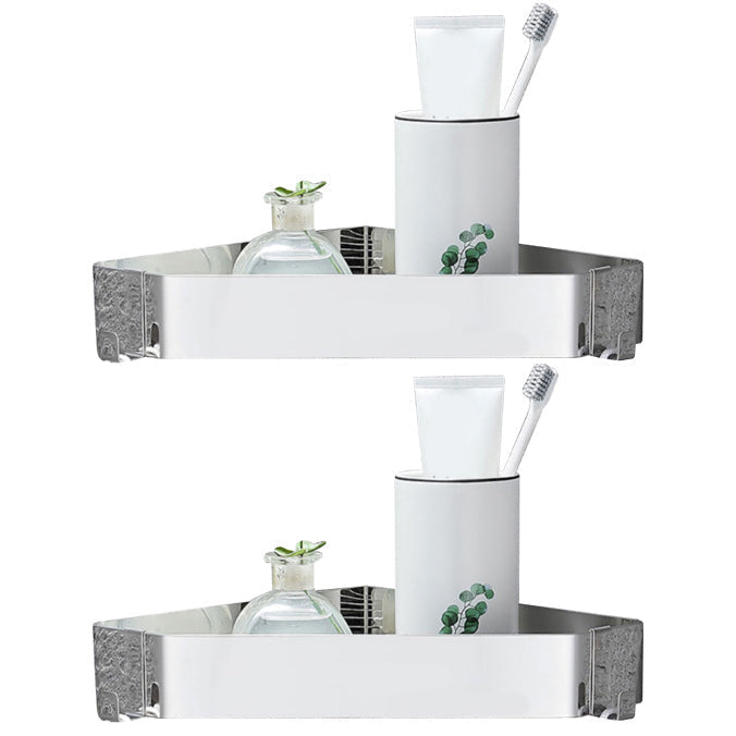 Kalsten | Contemporary Stainless Steel Bathroom Shelf 2-piece Bathroom Accessory Set
