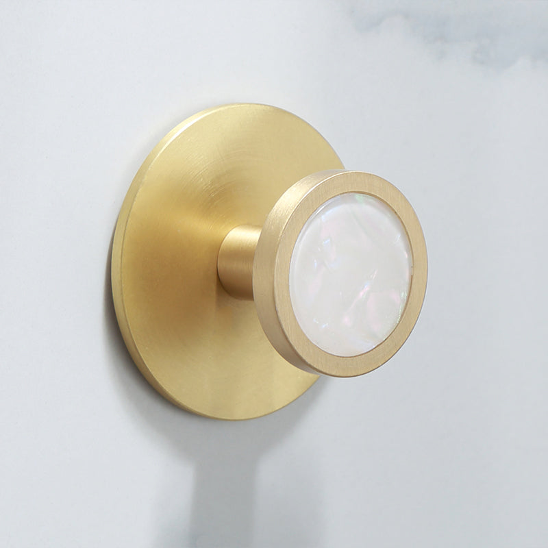 Polished Brass Bathroom Accessory Set