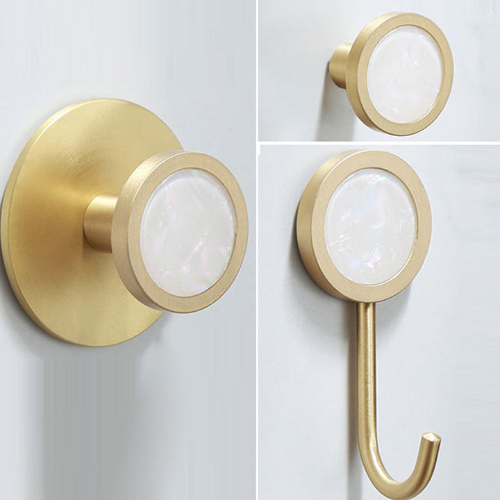 Polished Brass Bathroom Accessory Set