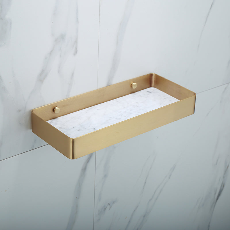 Polished Brass Bathroom Accessory Set