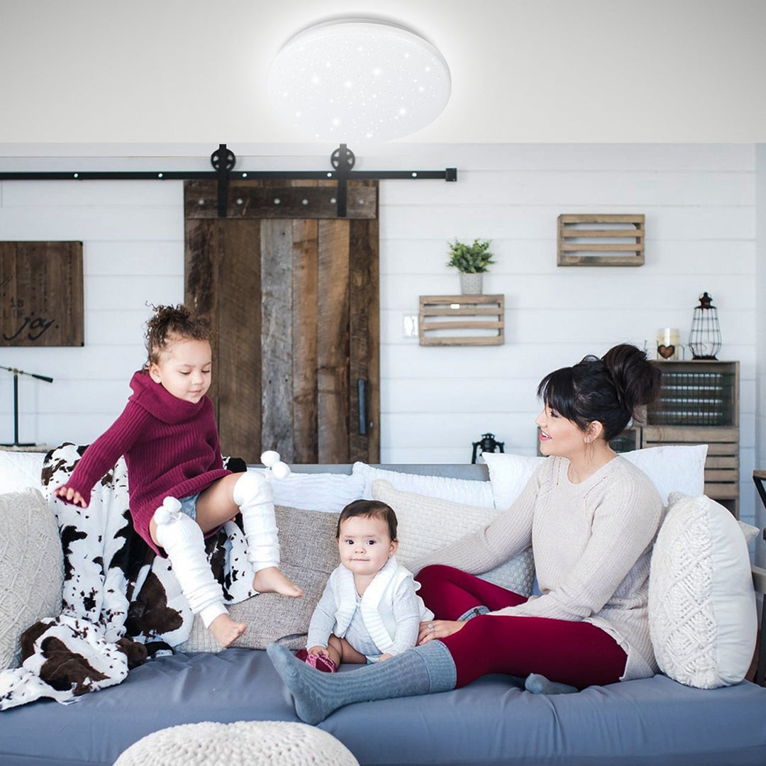 24W LED Ceiling Light Dimmable with Starry Sky Effect | Kalsten