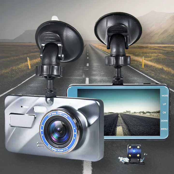 Kalsten | Wireless Front And Rear Dash Cam Dashboard Camera For Car With Night Vision