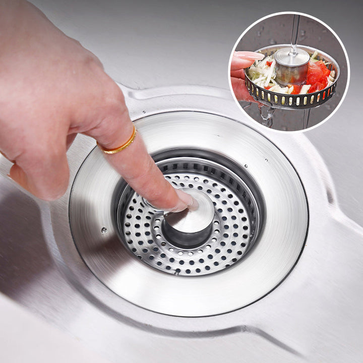 Upgrade 3-in-1 Kitchen Sink Drain Strainer | Kalsten