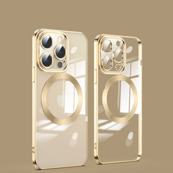 Kalsten | Electroplating Wireless Magnetic Charging All-Inclusive Lens Case for iPhone