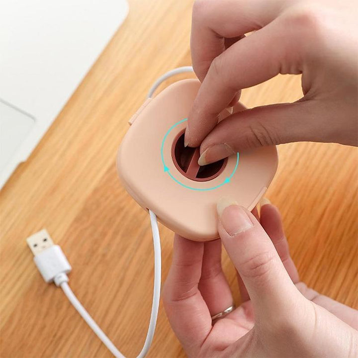2 in 1 Cable Reel with Mobile Phone Stand | Kalsten