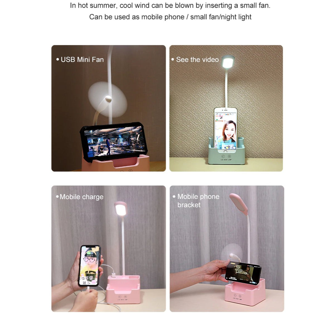 Desk lamp with phone holder | Kalsten