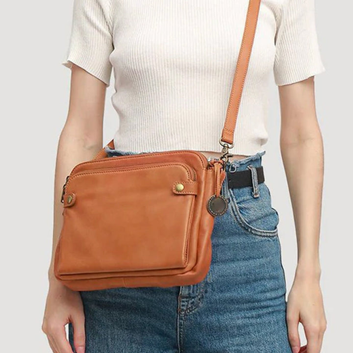 Kalsten | Three-Layer-Leather-Crossbody-Shoulder- & Clutch-Bag
