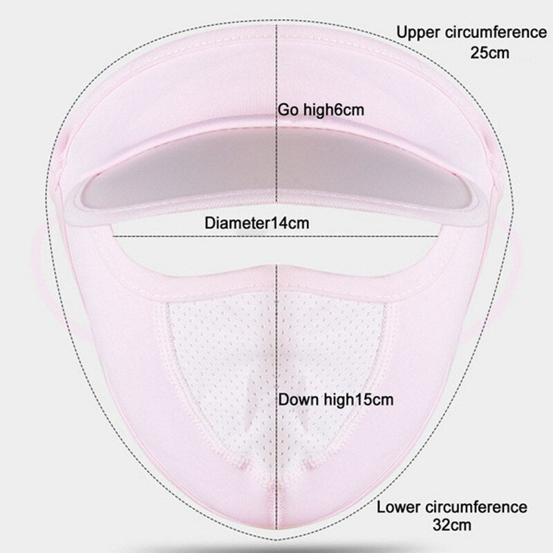 Kalsten | Breathable UV Protection Outdoor Sun Hat Mask