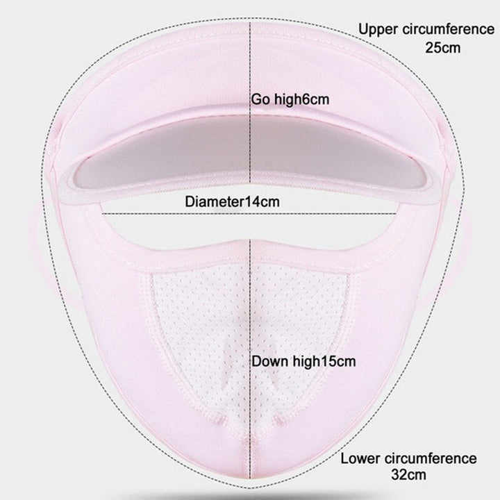 Kalsten | Breathable UV Protection Outdoor Sun Hat Mask