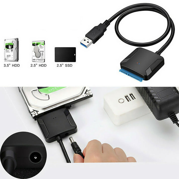 USB 3.0 to SATA III Hard Drive Adapter | Kalsten