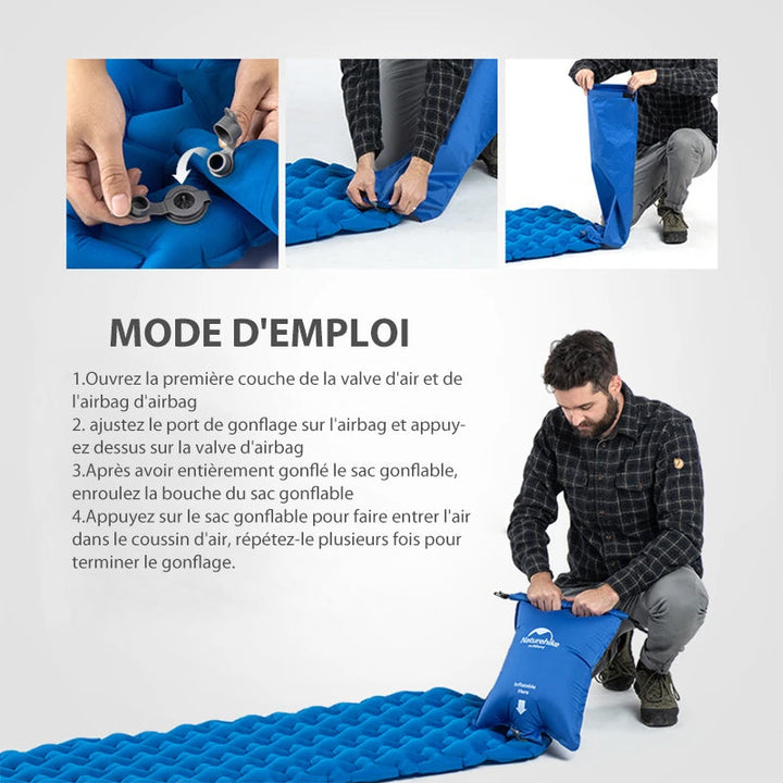 Camping Rug with Air Mattress | Kalsten