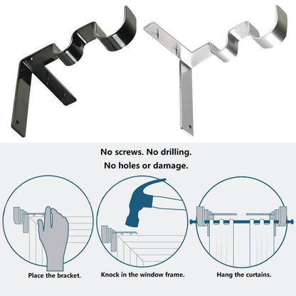 BowLift | Curtain Rod Brackets (2 pcs)