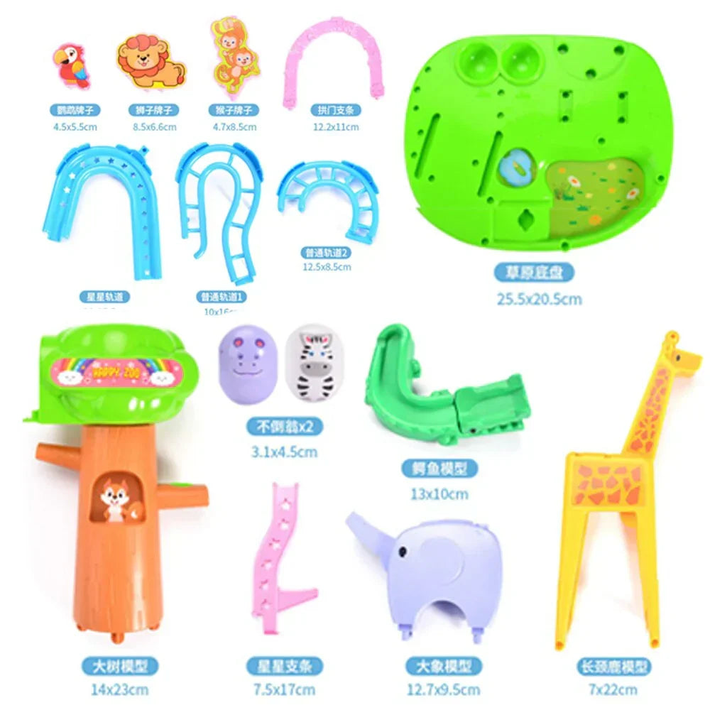 Kalsten | Creative Constructions – Animal Slide Toy with Animals and Slides