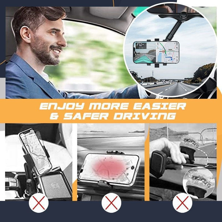 Rotatable & Extendable Car Phone Holder | Kalsten