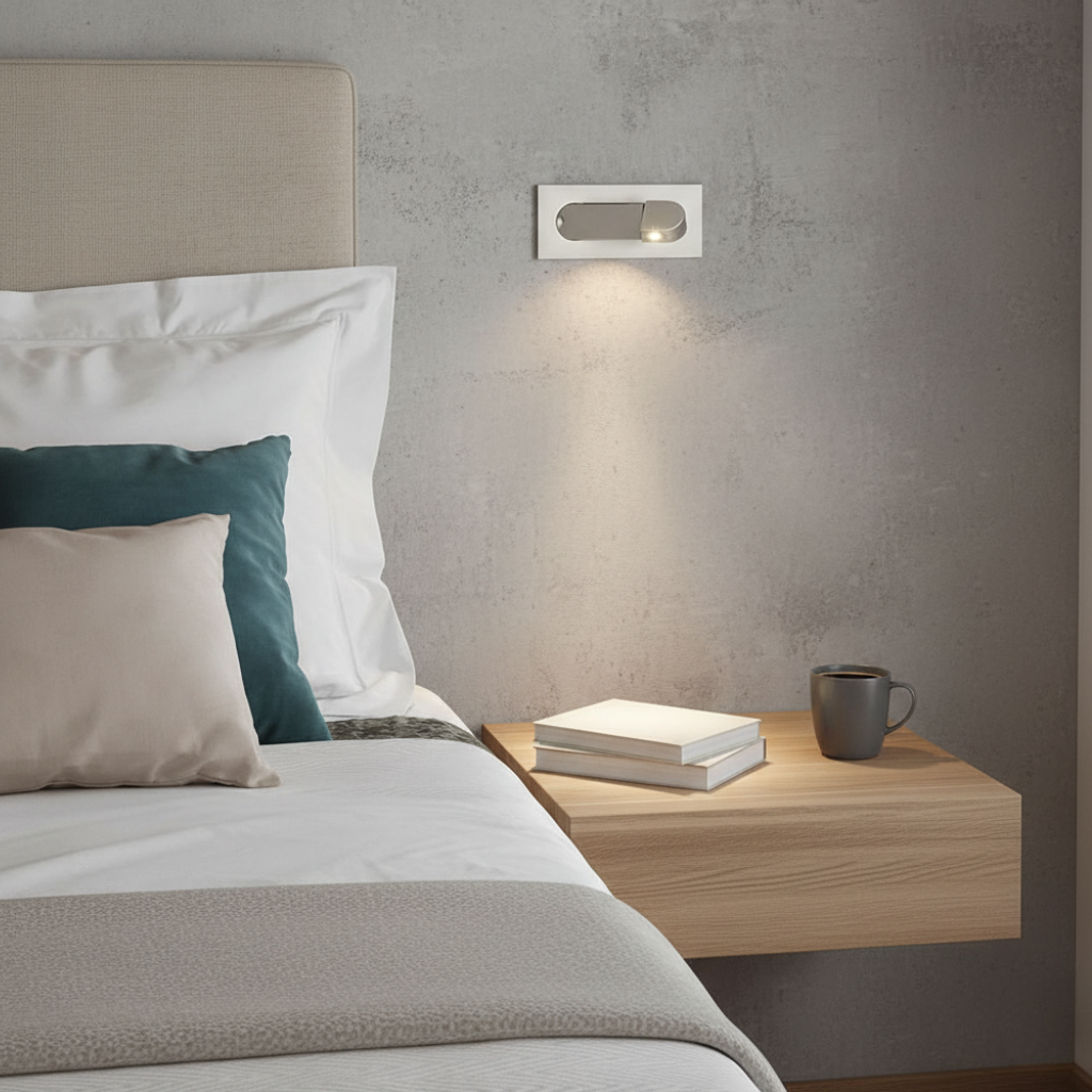 Adjustable Bedside Reading Wall Sconce