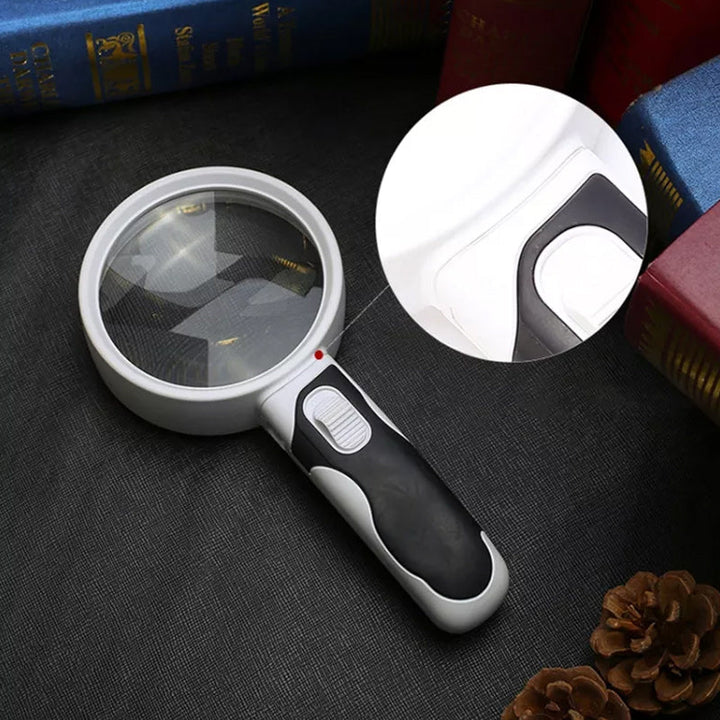 Kalsten | 20X optical magnifying glass with LED light