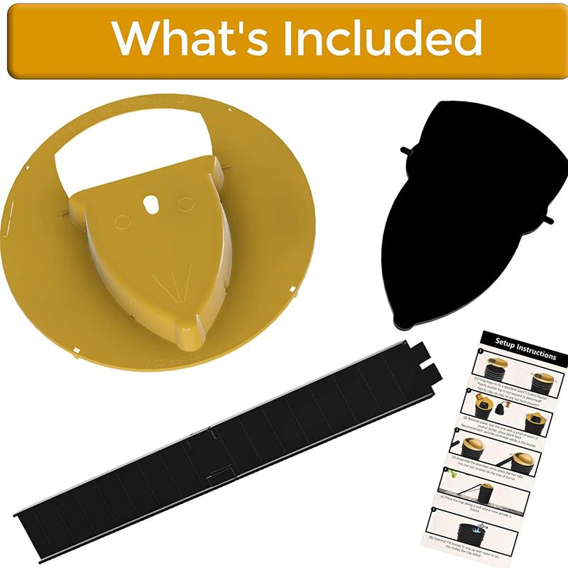 Auto Reset Flip N Slide Bucket Lid/Rat Trap | Kalsten