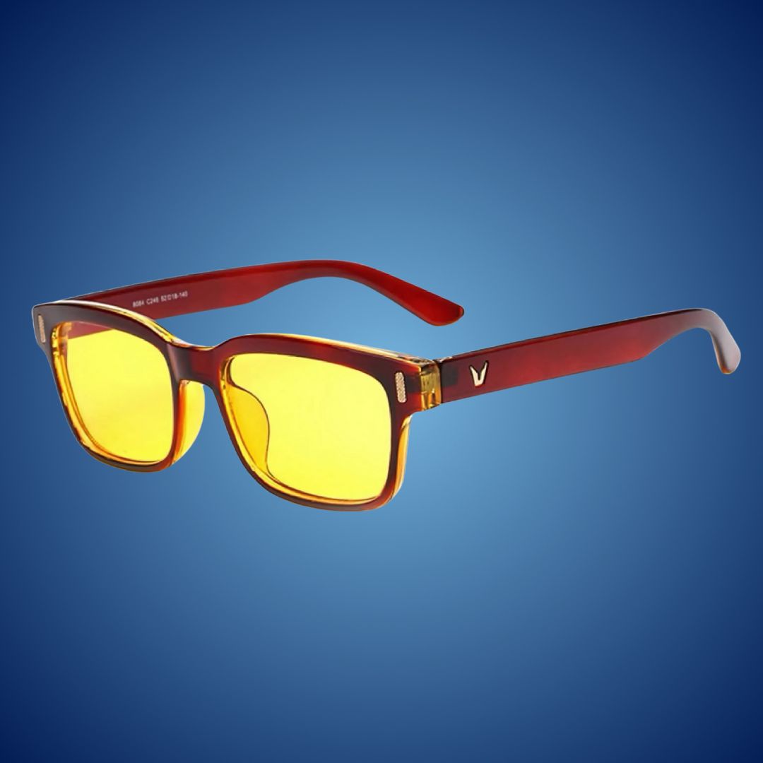 EyeShield Pro Blue Light Blocking Computer Glasses | With UV Protection - Reduces Eye Strain - Improves Sleep Quality - Relieves Eye Fatigue Kalsten