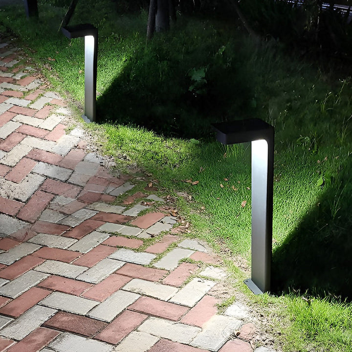 Waterproof Dusk-to-Dawn Sensor LED Modern Outdoor Solar Path Walk Lights Landscape Lights | Kalsten