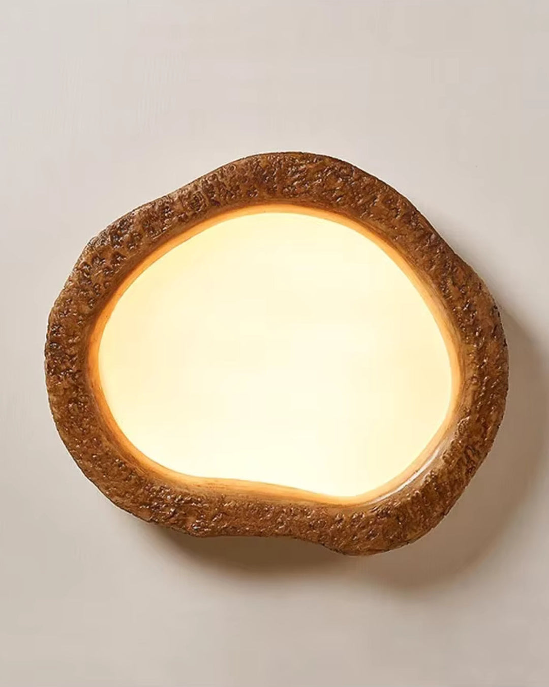 Kalsten | Minimalist Wooden Lamp in Japandi Style with Glow Effect