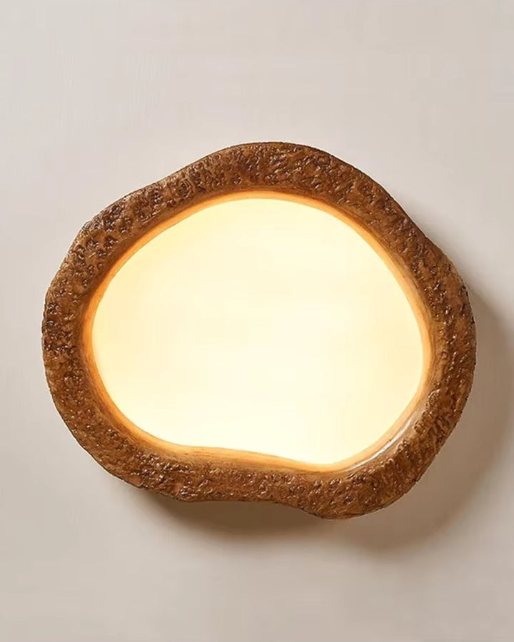 Kalsten | Minimalist Wooden Lamp in Japandi Style with Glow Effect