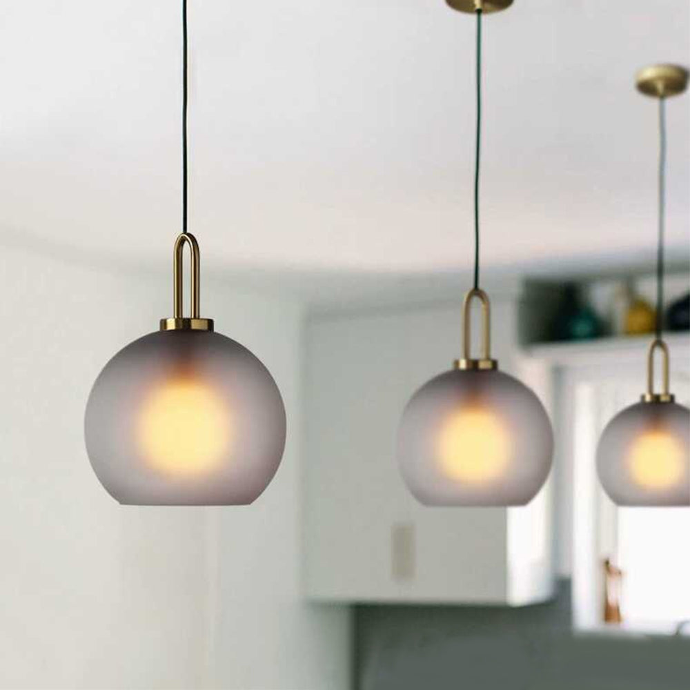 Modern Glass Living Room Pendant Light | Kalsten