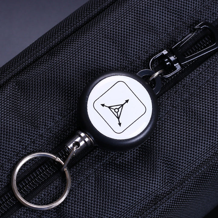 Keychain with retractable wire rope (3 pieces) | Kalsten