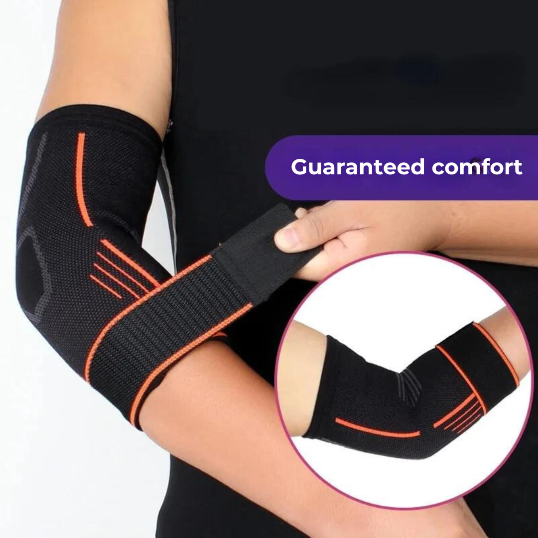 FlexiShield Orthopedic Elbow Brace | Pain Therapy - Elbow Support - for Tendinitis - Arthritis - Injury Rehabilitation Karnz