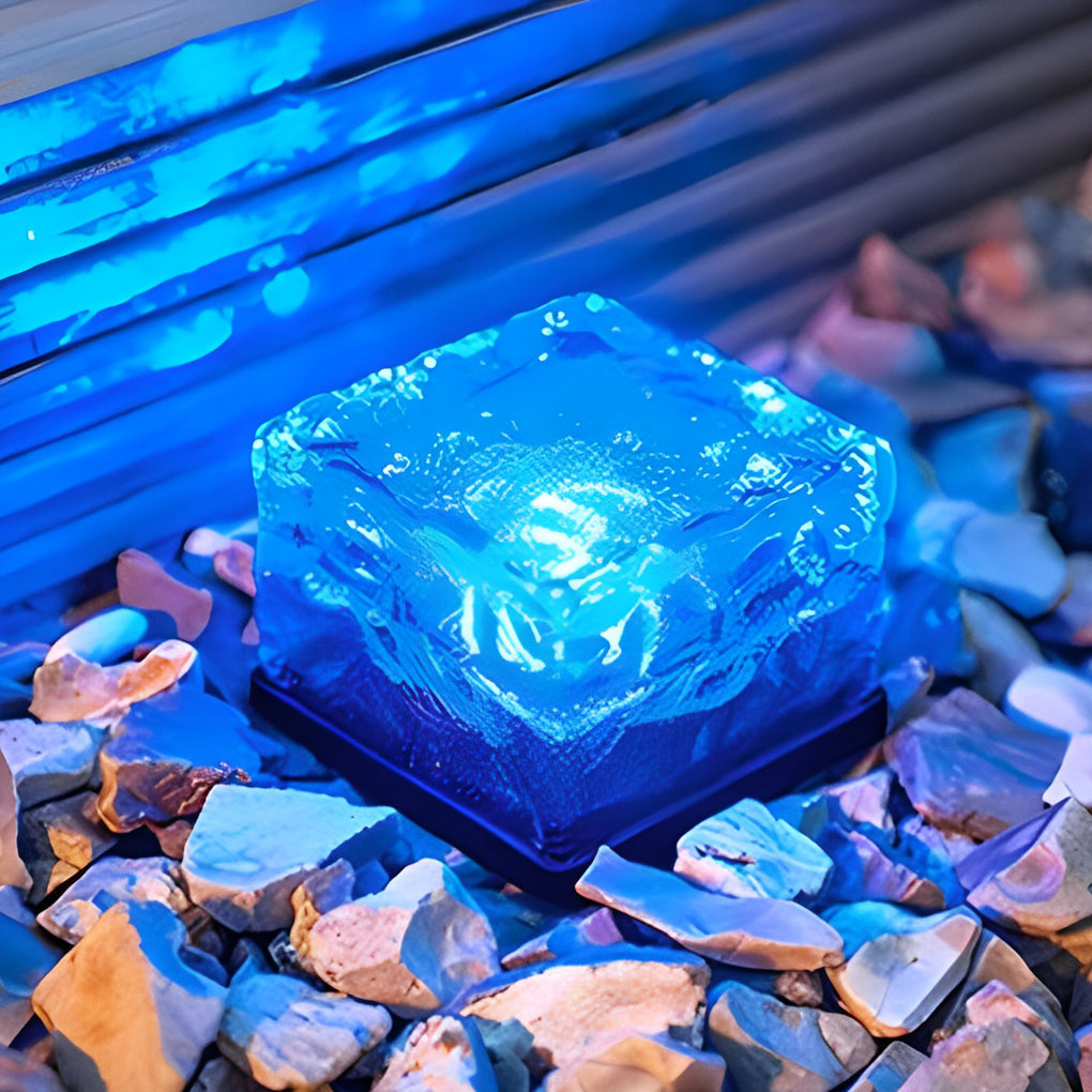Solar Glass Brick Pathway Light Kalsten