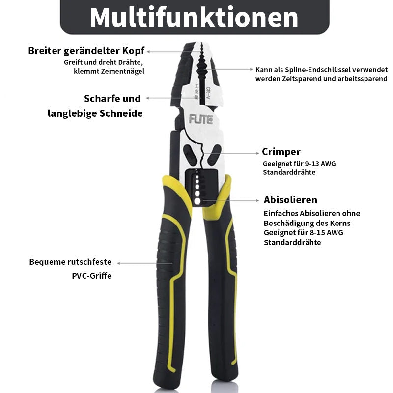 4-in-1 Lineman Pliers | Kalsten