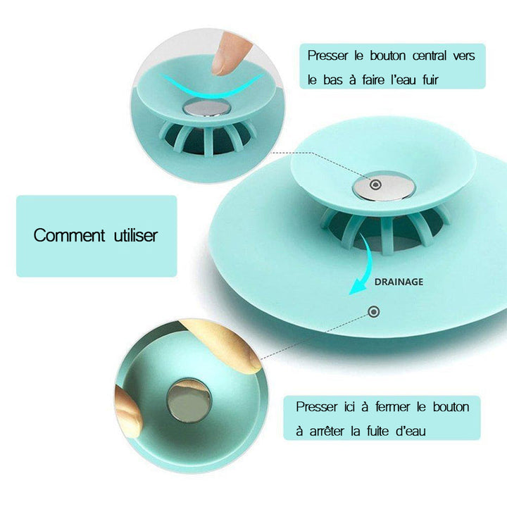 Bathtub and Shower Bond, With Hair Catcher Function | Kalsten