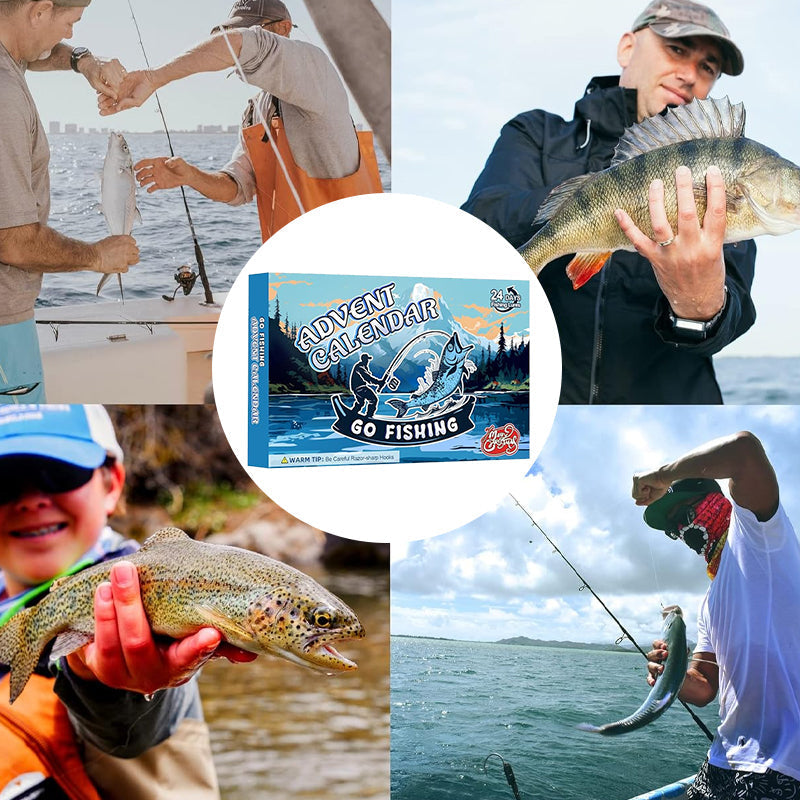 24-Day Fishing Rod Advent Calendar