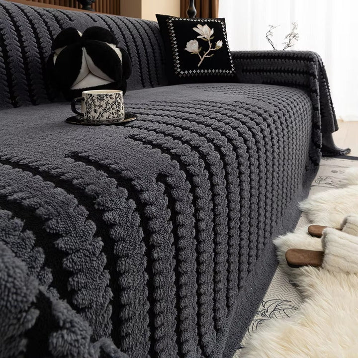 Kalsten | Heritage Plush Tufted Sofa Cover