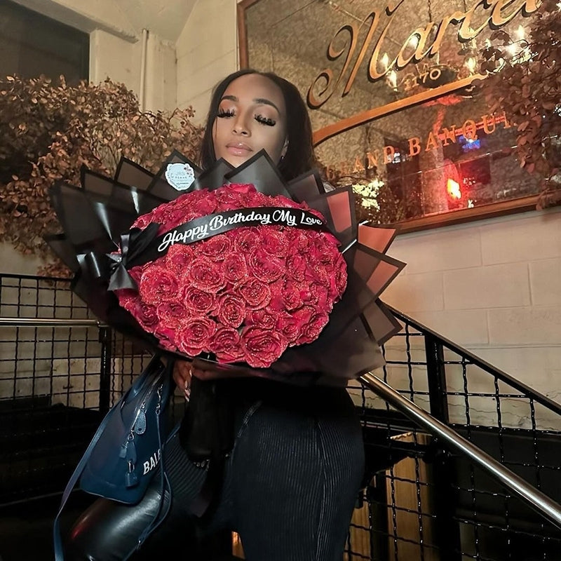 LumiPetal Glitter Roses – Decorative Skanto Flowers for Parties and Gifts | Skanto