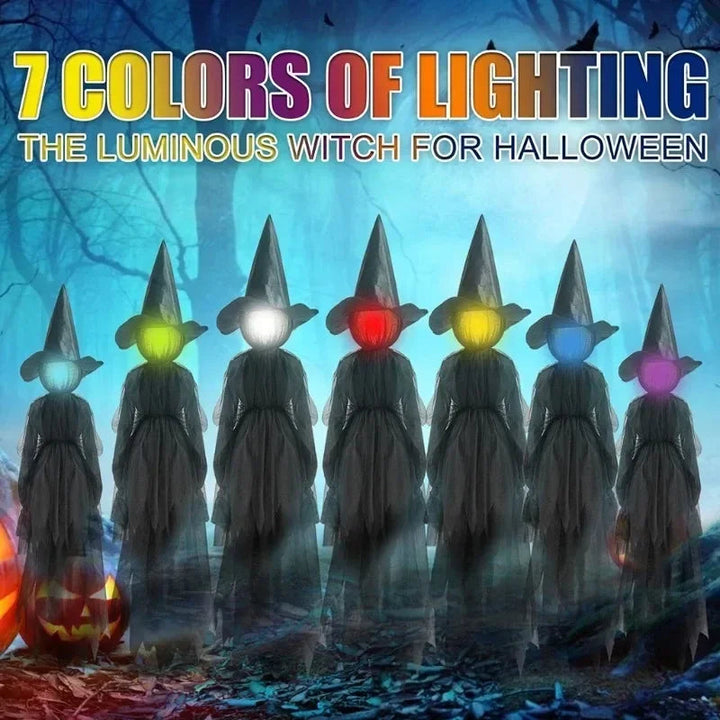 Kalsten | Glowing Hand-Holding Halloween Witch Decor