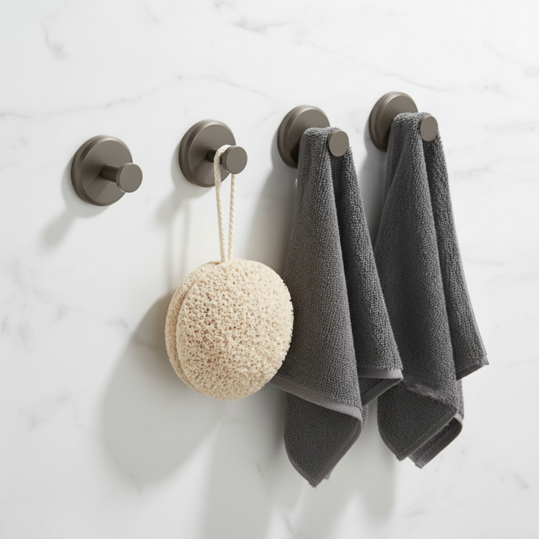 Suction Cup Hooks Without Drilling 2-Piece Set | Kalsten
