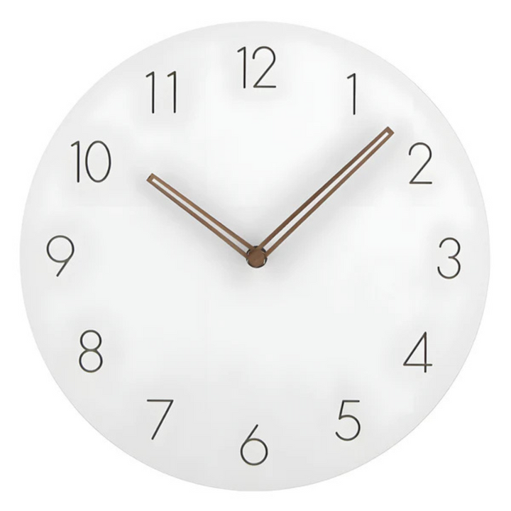 Large Wooden Wall Clock – Minimalist Design with Silent Movement | Kalsten