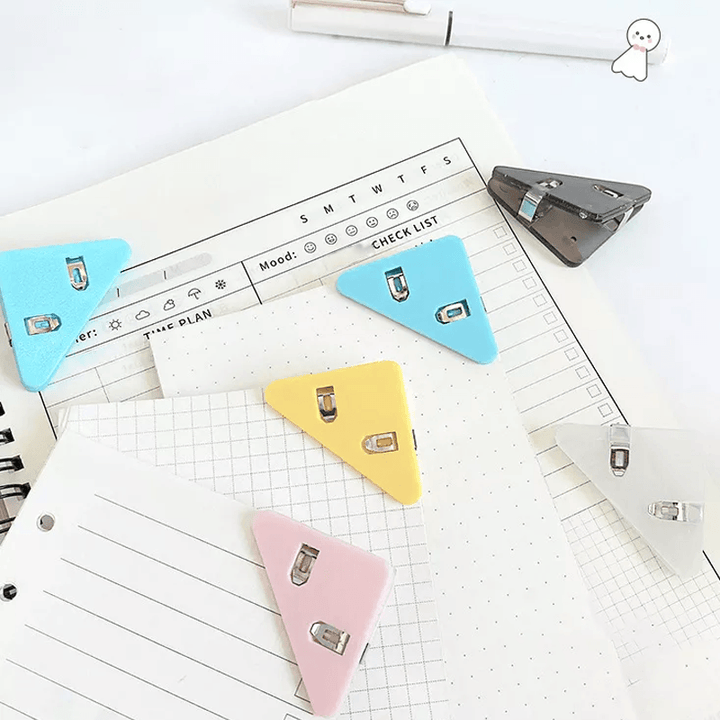 Triangular Data Closure Clips (5 Pieces) | Kalsten