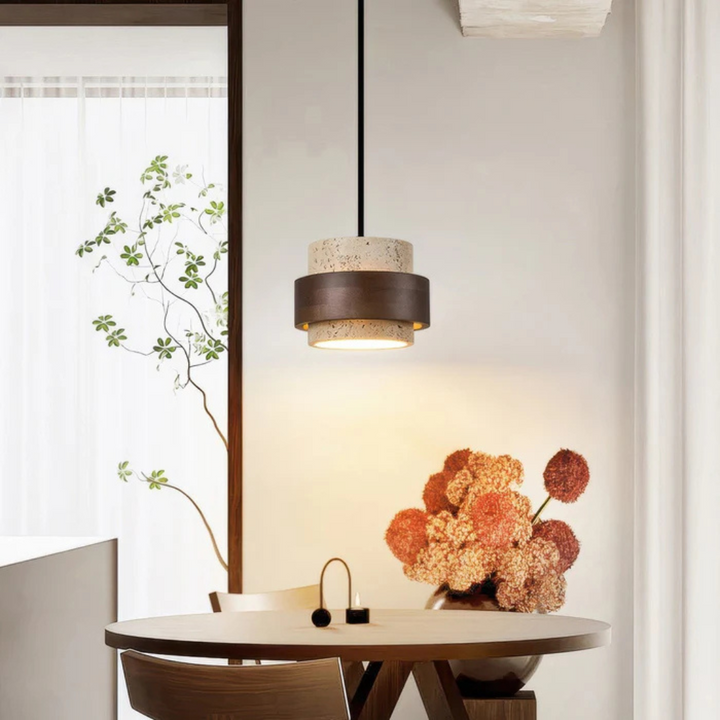 Kalsten | Elegant Wabi Sabi Style Hanging Lamp for Modern Interiors