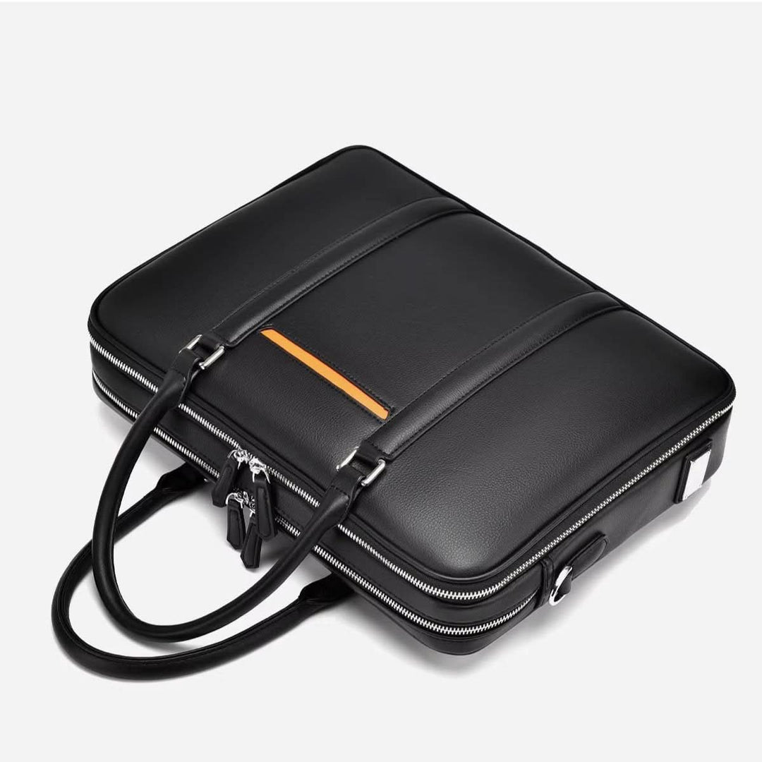 Kalsten | Manhattan Leather Business Laptop Briefcase Crossbody Handbag