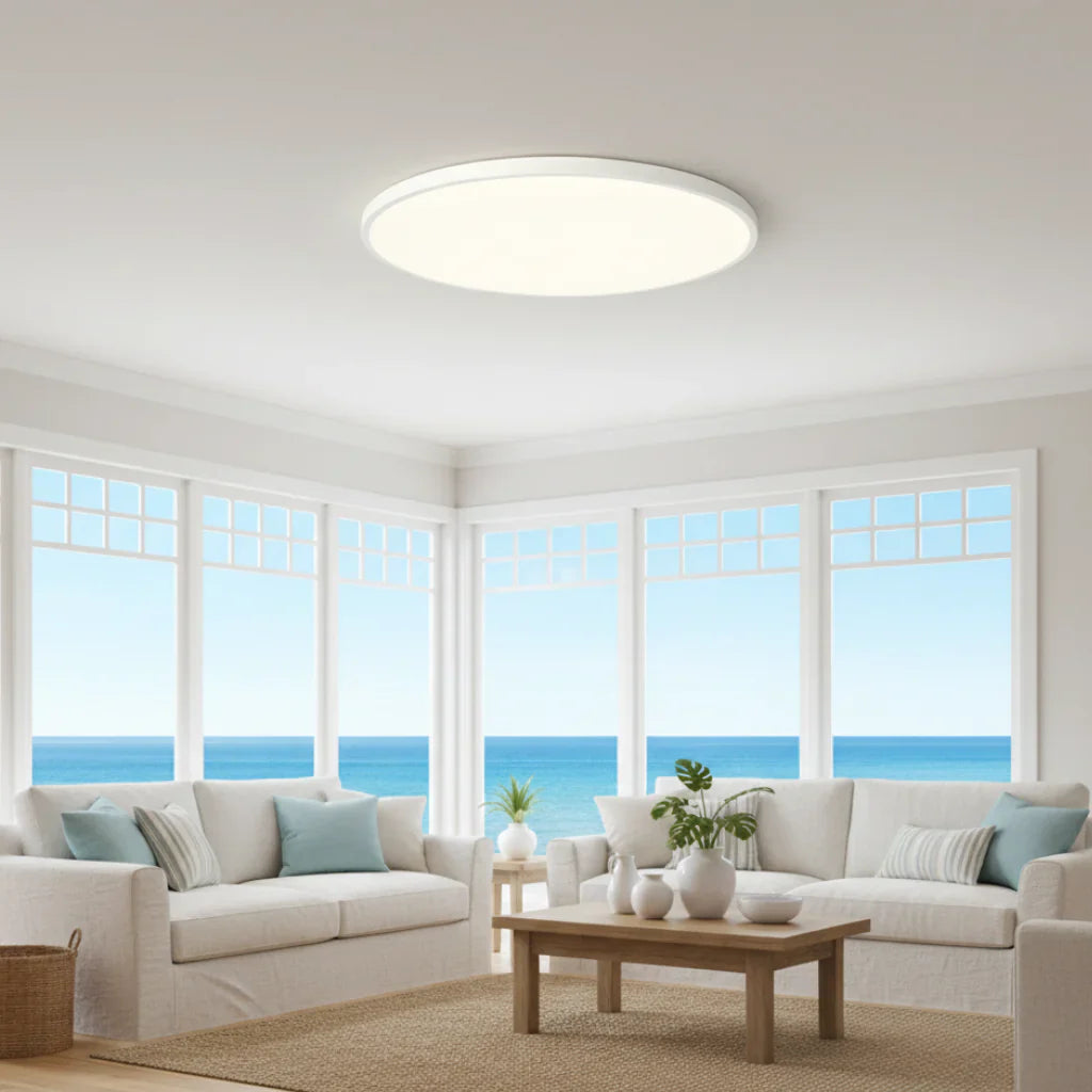 Energy-Efficient LED Flush Mount Ceiling Light