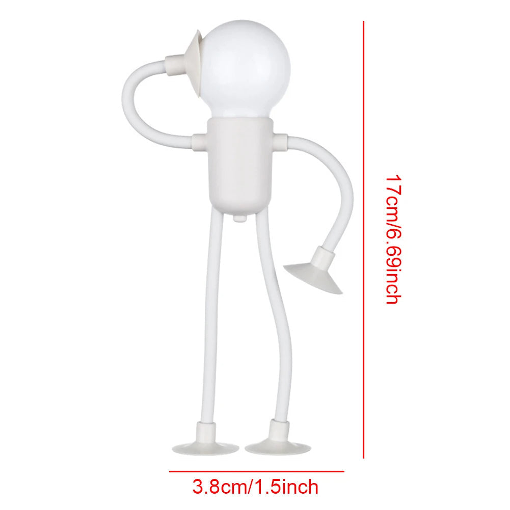 Flexible Cartoon Night Light with Suction Cup