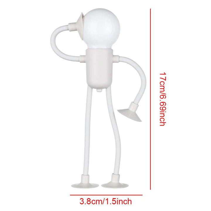 Flexible Cartoon Night Light with Suction Cup
