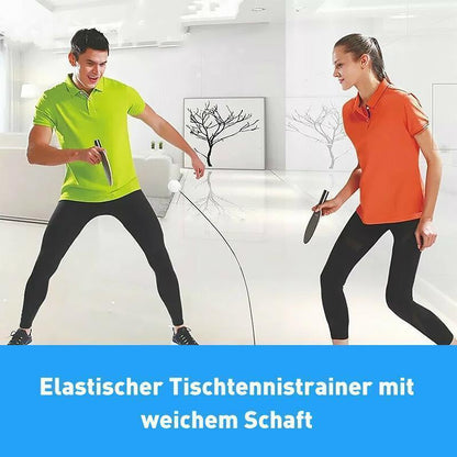 Table tennis coach - A person can also play table tennis