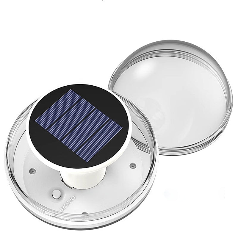 Round Intelligent Light Control RGB Dimmable Floating Solar Pool Lights | Kalsten