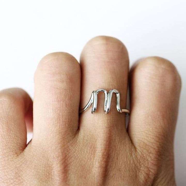 Kalsten | Simple A-Z Letter Ring