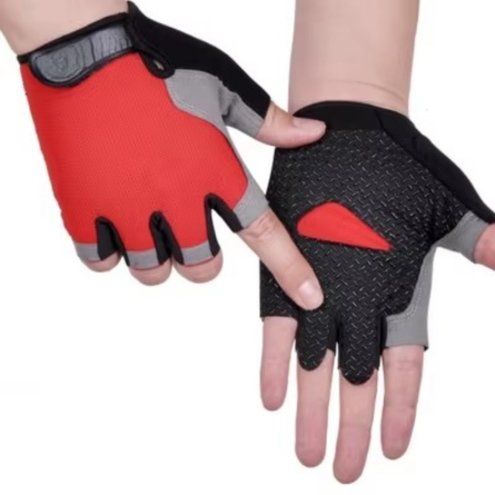 Kalsten | Breathable Anti Slip Shock Absorbing Half Finger Cycling Gloves